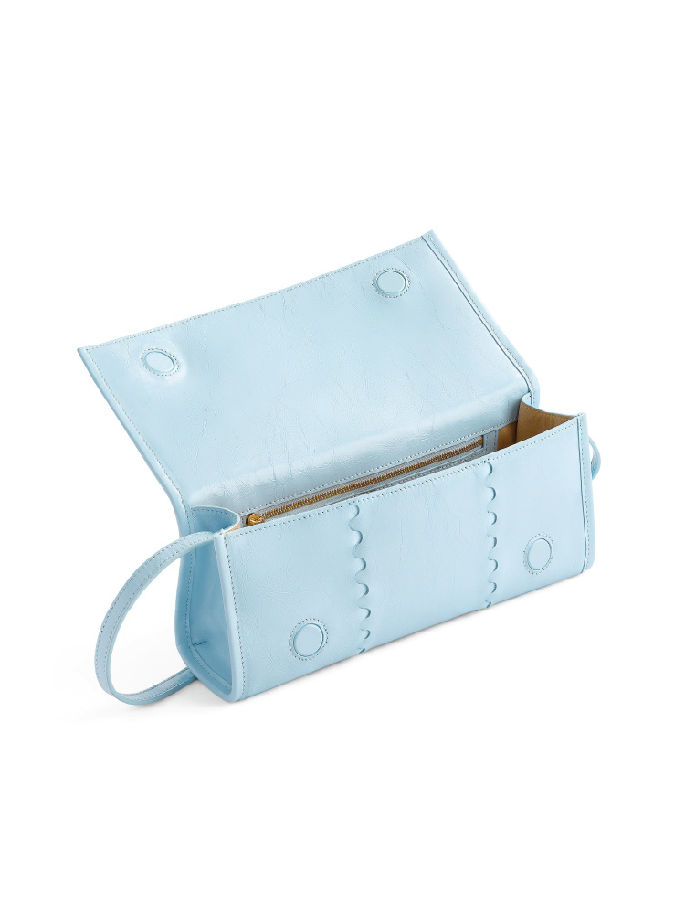 Mosaic Shoulder Bag - Light Blue