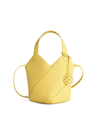 Modern Basket Bag - Yellow