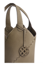 Modern Basket Bag - Taupe Grey