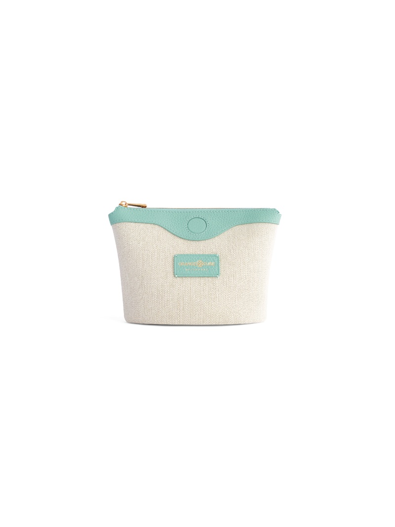 Modern Basket Bag - Aqua