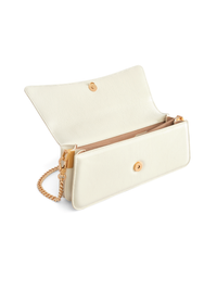 Mosaic Treasure Crossbody Bag - White - Orange Cube