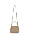 Dusk Mosaic Mini Tote Bag - Beige - Orange Cube