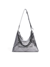 Metropolitan Crossbody Bag - Black Silver