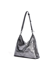 Metropolitan Crossbody Bag - Black Silver