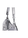 Metropolitan Crossbody Bag - Black Silver