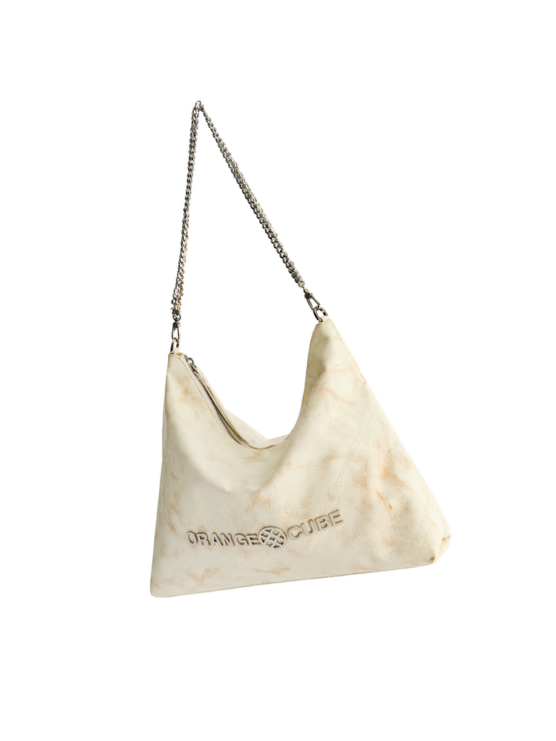 Metropolitan Crossbody Bag - Marble White