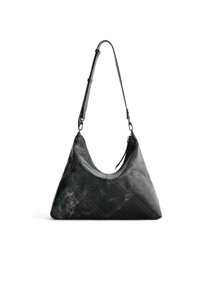 Metropolitan Crossbody Bag - Marble Grey