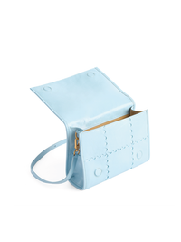 Mosaic Crossbody Bag - Light Blue