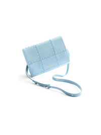 Mosaic Crossbody Bag - Light Blue