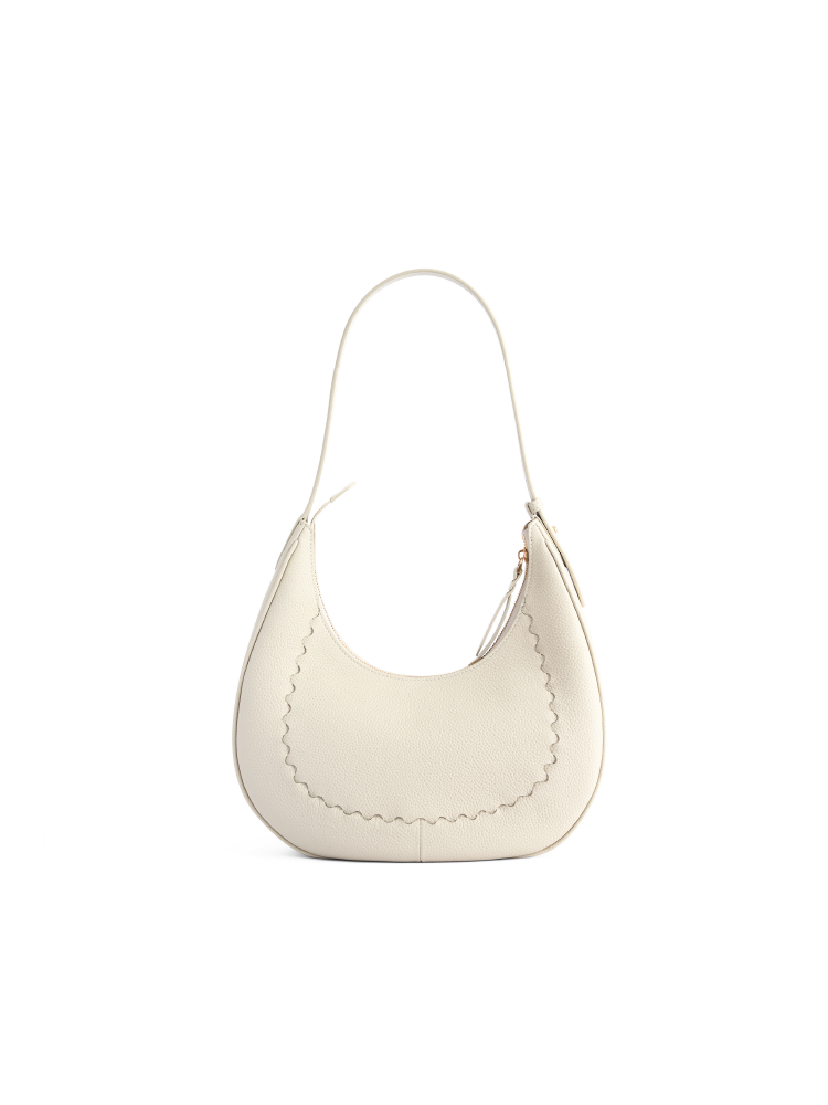 Smile Shoulder Bag - White