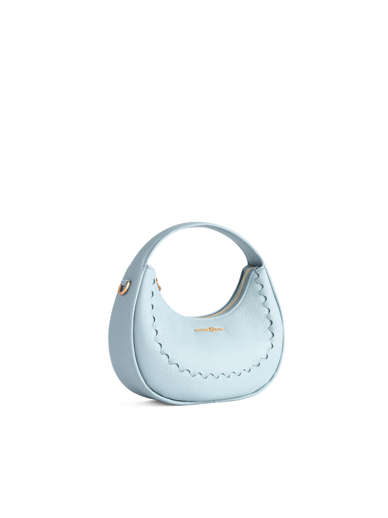 Smile Hand Bag - Sky Blue