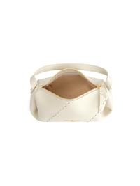 Mosaic Baguette Bag - White