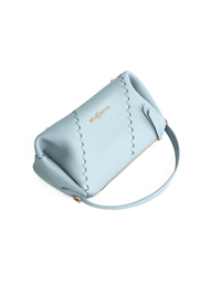 Mosaic Baguette Bag - Sky Blue