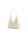 Mosaic Triangle Tote - White