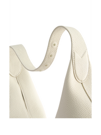 Mosaic Triangle Tote - White