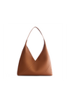 Mosaic Triangle Tote - Brown