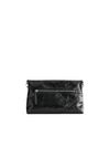 Retro Messenger Bag - Black