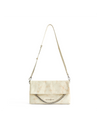 Retro Messenger Bag - Marble White