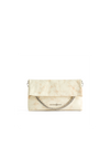 Retro Messenger Bag - Marble White