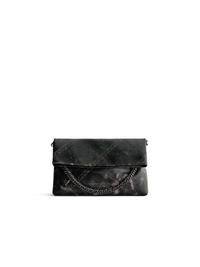 Retro Messenger Bag - Marble Grey