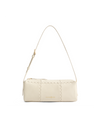 Checkbox Shoulder Bag - White