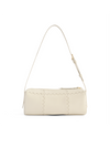 Checkbox Shoulder Bag - White