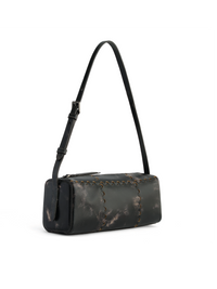 Checkbox Shoulder Bag - Marble Grey