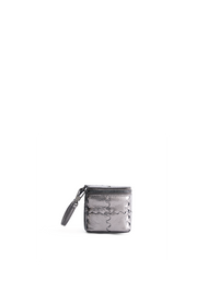 Mini Cube Bag (Micro) - Black Silver