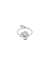 Lucky Flower Ring (White)