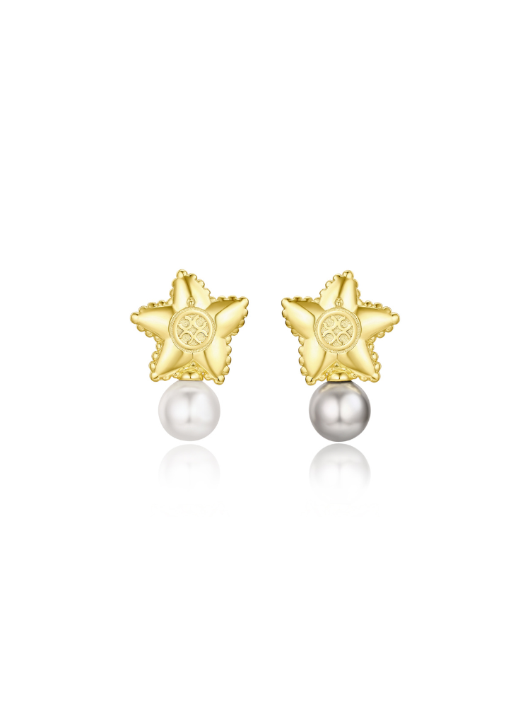 Lucky Starfish Earrings (Pair)