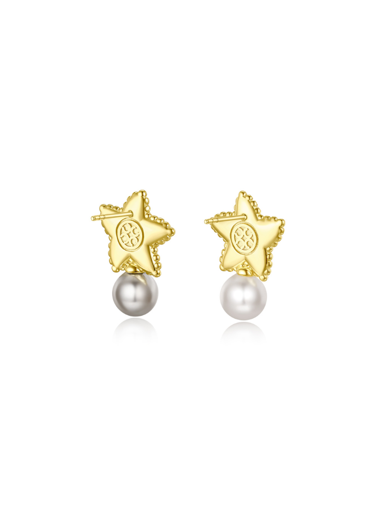 Lucky Starfish Earrings (Pair)