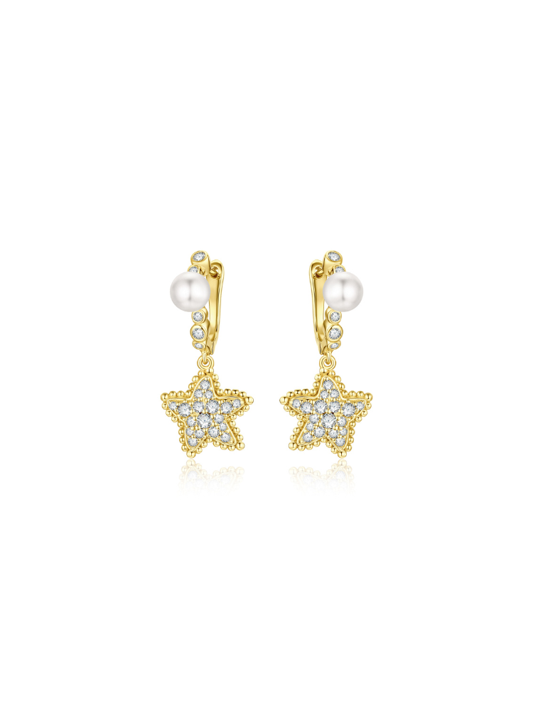 Oceana Star Earrings (Pair)