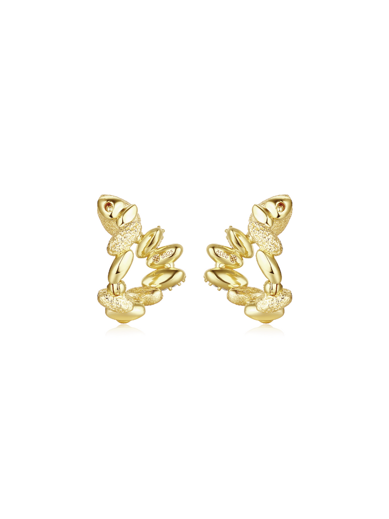 Elysian Gold Earrings (Pair)