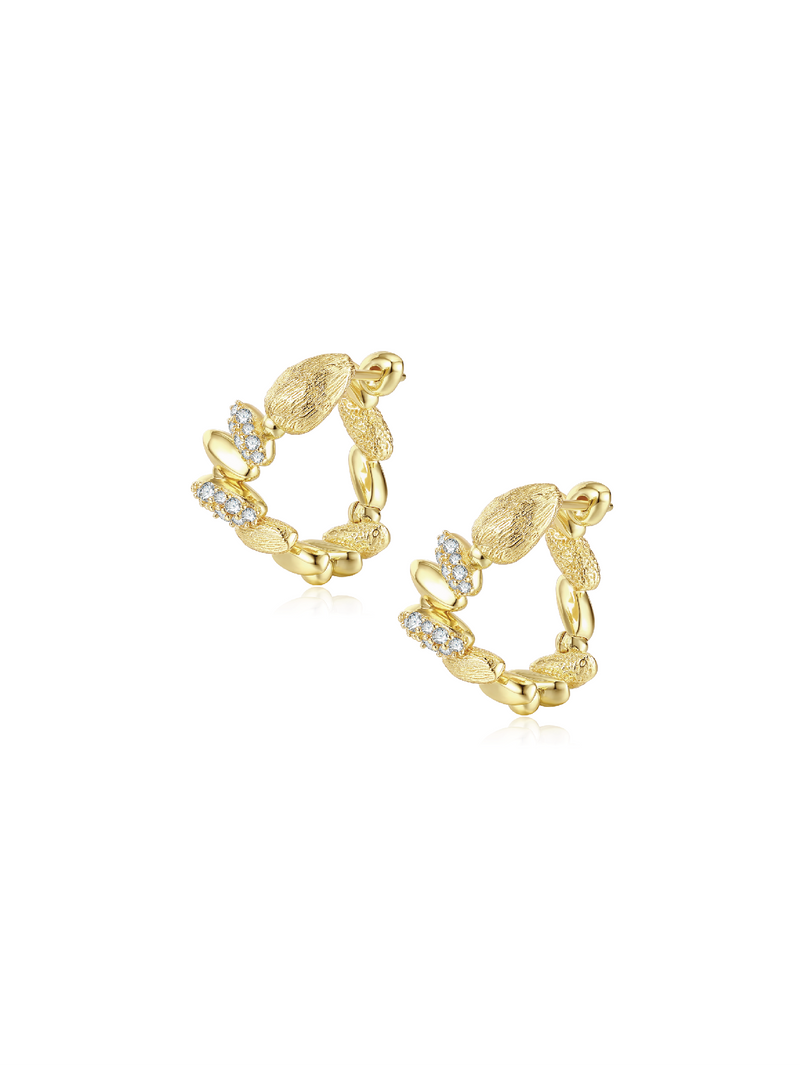 Elysian Gold Earrings (Pair)