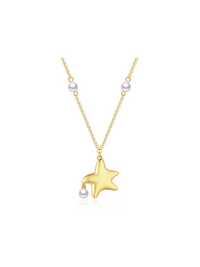 Pearlescent Star Necklace