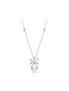 Pearly Snow Necklace (White)