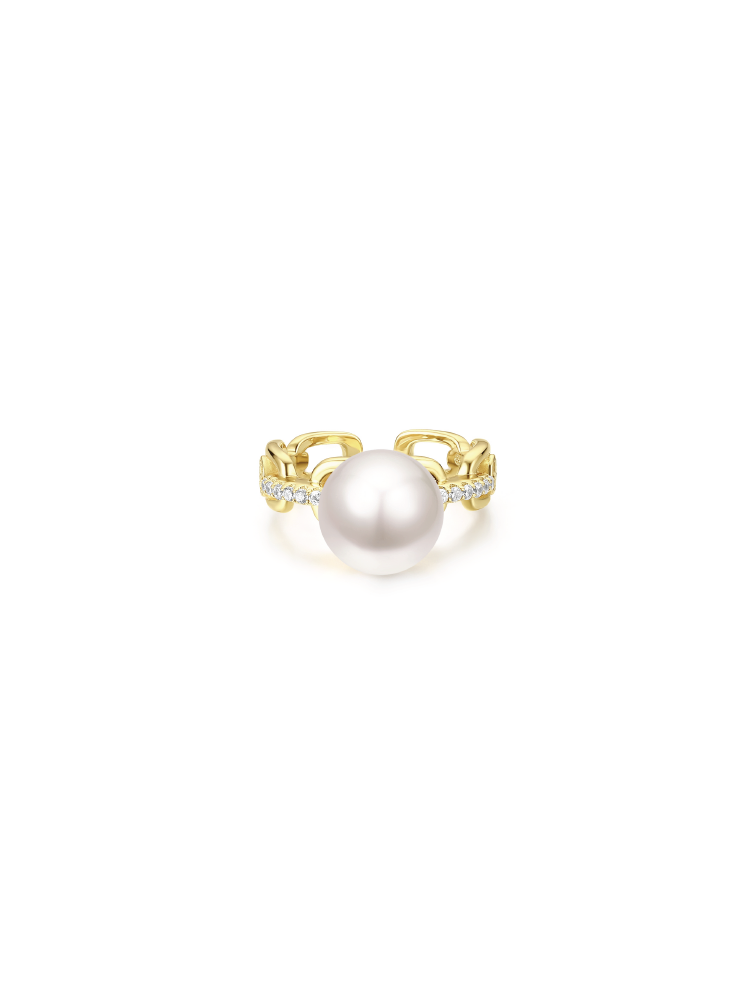 Pearlescent Link Ring