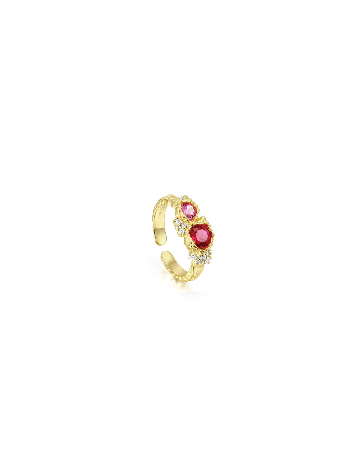 Ruby Heart Ring