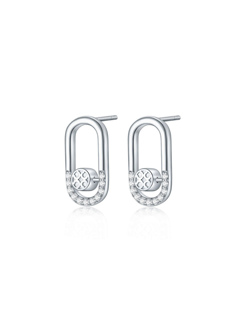 Luck Lock Earrings (Pair)