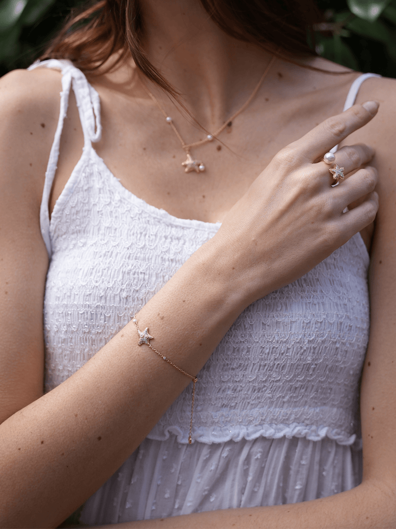 Lucky Starfish Ring