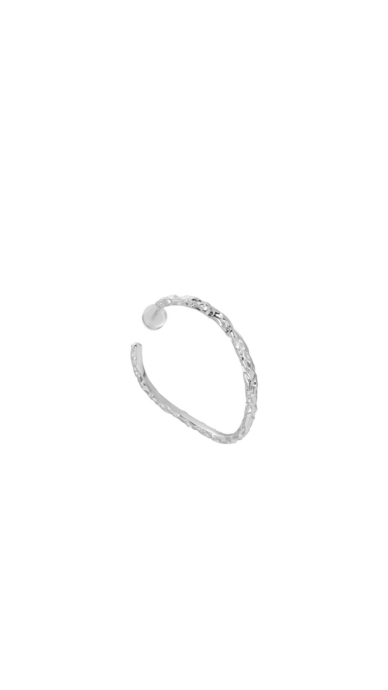 Vines Earring (White) (Single)